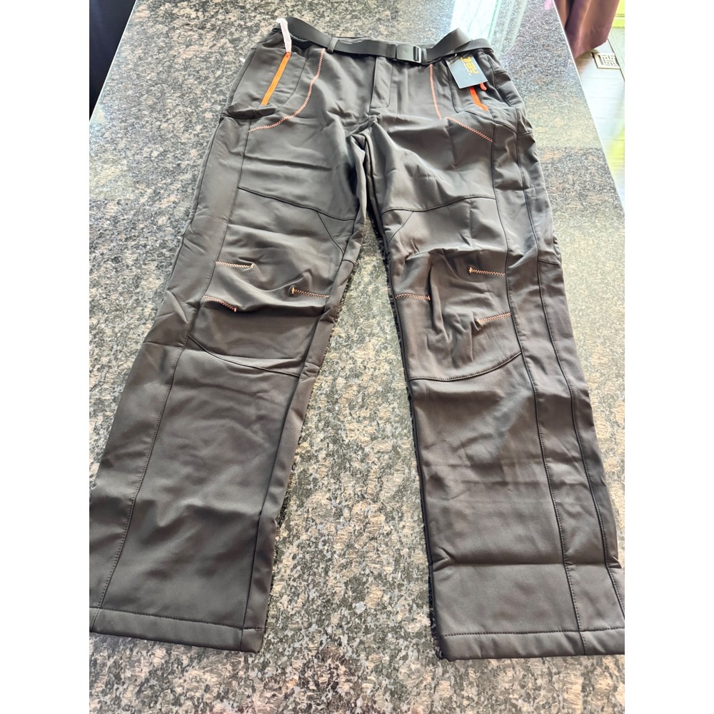 Heated Apparel Puffer Vest and Utility Pants Set Mens XL Black‎ USB Heated